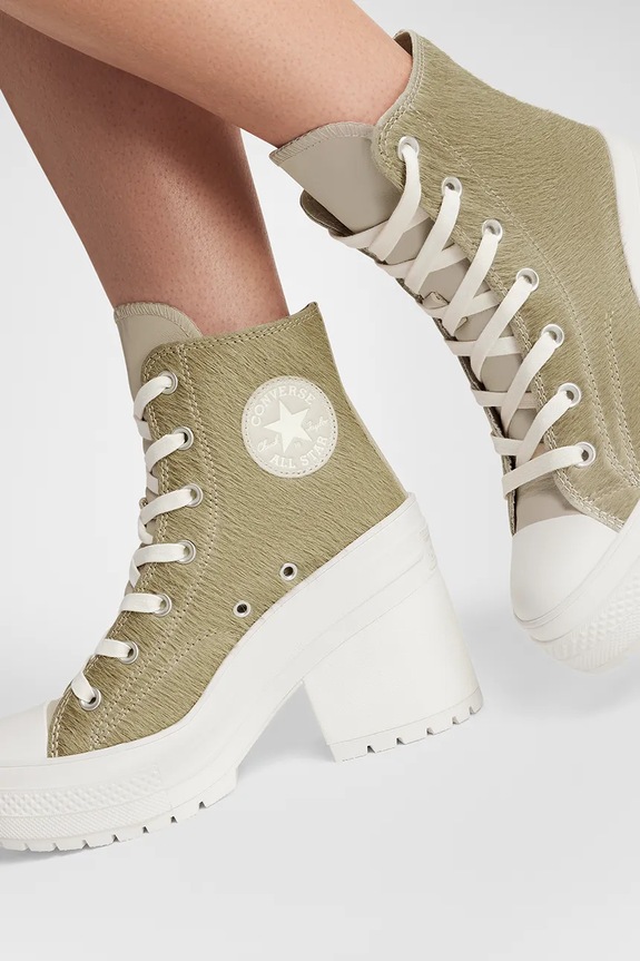 Кеды Converse Chuck 70 De Luxe Heel Pony Hair A12813C