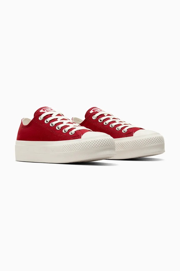 Tenisky Converse Chuck Taylor All Star Lift Valentine's Day A13653C červená SS25