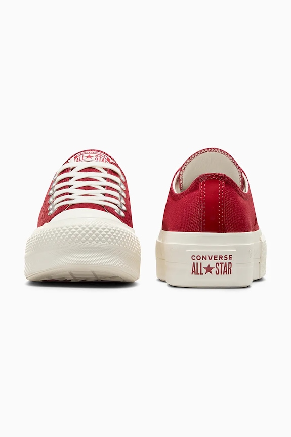 Boty Tenisky Converse Chuck Taylor All Star Lift Valentine's Day A13653C červená