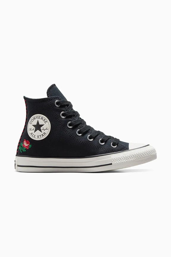 Πάνινα παπούτσια Converse Chuck Taylor All Star φλατ μαύρο A13657C