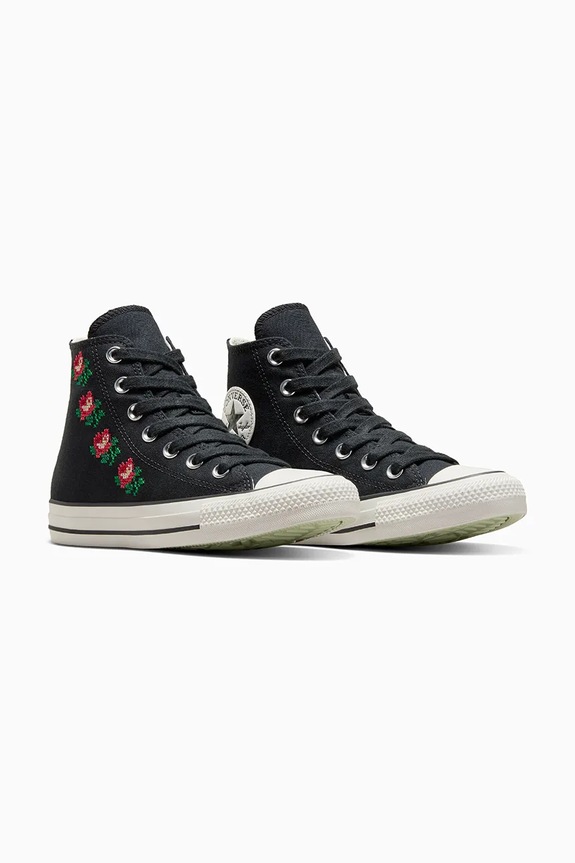 Πάνινα παπούτσια Converse Chuck Taylor All Star A13657C μαύρο SS25