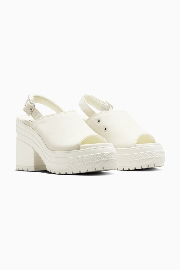 Converse sandali Chuck 70 De Luxe Heel Nu A13796C bianco SS25