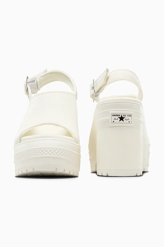 Scarpe Converse sandali Chuck 70 De Luxe Heel Nu A13796C bianco