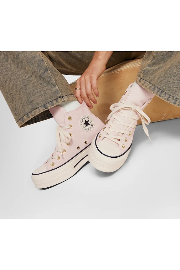 Converse scarpe da ginnastica in camoscio Chuck Taylor All Star Lift A13823C