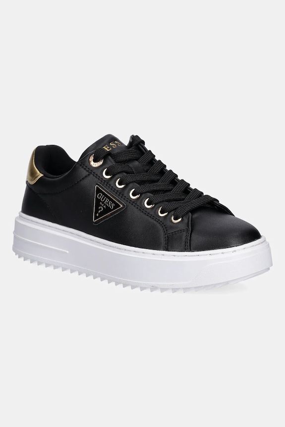 Tenisky Guess DENESA12 textilný čierna FLJD12.LEA12.BLKGO