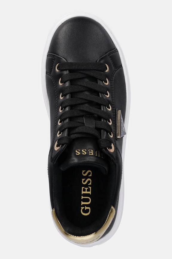 Tenisky Guess DENESA12 čierna FLJD12.LEA12.BLKGO