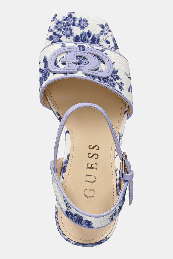 Sandále Guess GANIKA2 biela FLJGA2.FAP03.BLUE