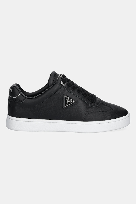 Guess sneakers in pelle JAZLIE FLJJAZ.LEA12.BLACK nero SS25