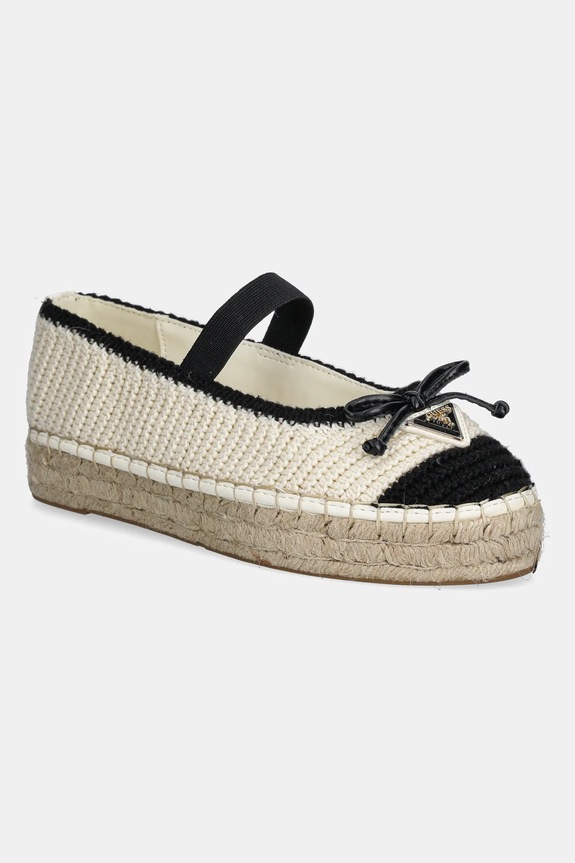 Guess espadrile JONEAL sintetic bej FLJJON.FAB02.CREAM
