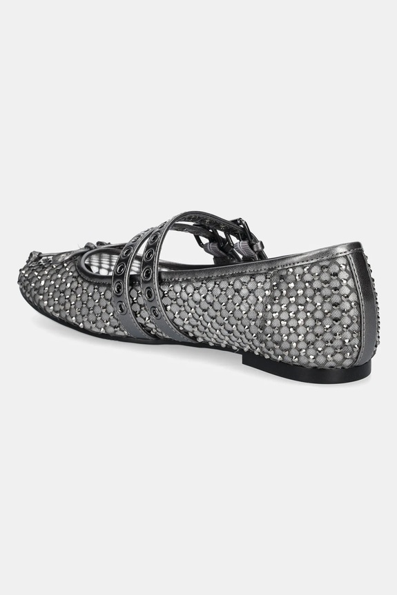 Obuv Baleríny Guess KAYANN FLJKNN.FAB02.PEWTE sivá