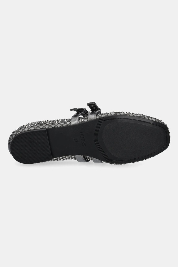 Baleríny Guess KAYANN FLJKNN.FAB02.PEWTE sivá
