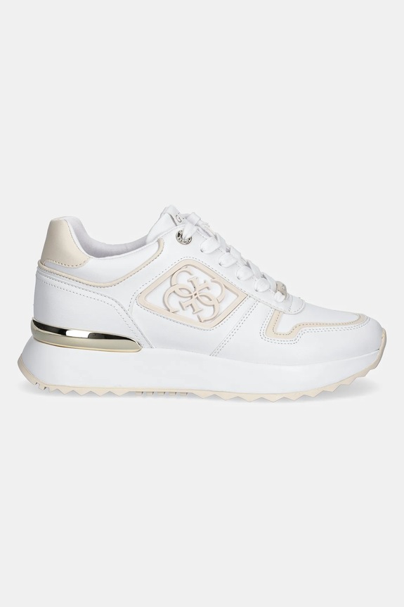 Guess sneakersy KOYAA FLJKOY.ELE12.WHICR biały SS25