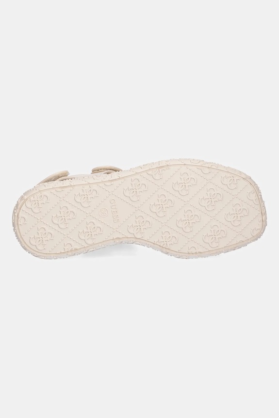 Sandále Guess LANARA FLJLAN.ELE03.CREAM béžová