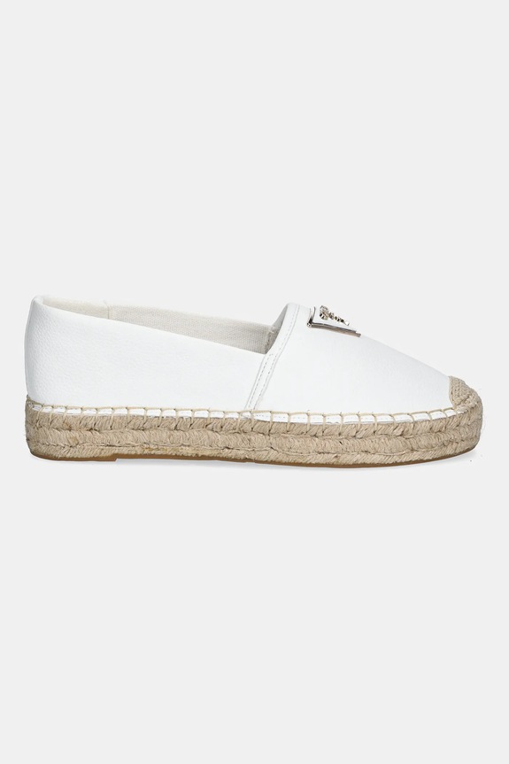 Guess espadryle JOLANDY FLJLND.LEA14.WHITE biały SS25