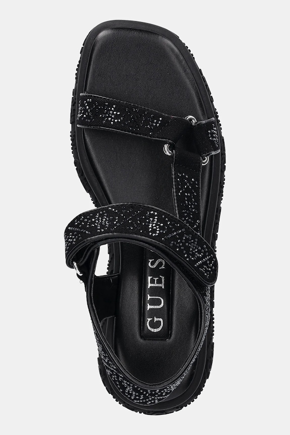 Sandále Guess LODE čierna FLJLOD.FAP03.BLACK