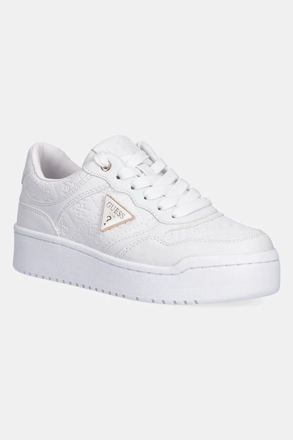 Guess sneakers MIRAM6 tessile bianco FLJMI6.FAL12.WHITE