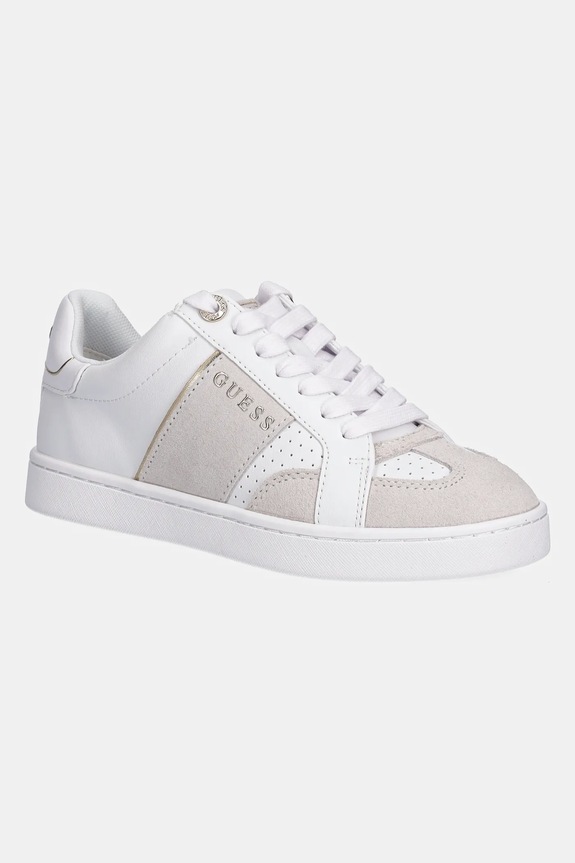 Guess sneakersy JRONE4 tekstylny beżowy FLJRO4.ELE12.WHIMU