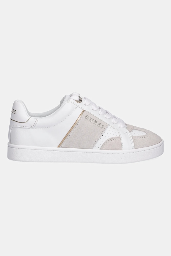 Guess sneakersy JRONE4 FLJRO4.ELE12.WHIMU beżowy SS25