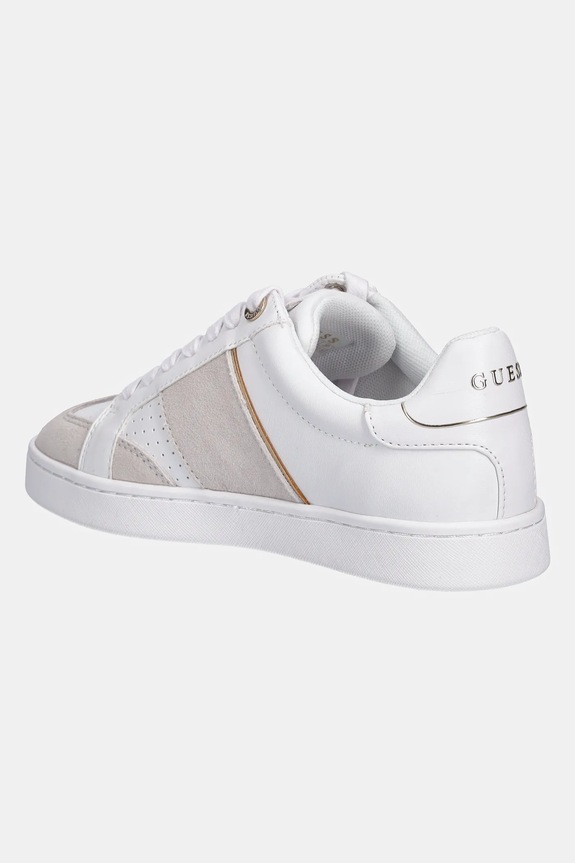 Obuwie Guess sneakersy JRONE4 FLJRO4.ELE12.WHIMU beżowy