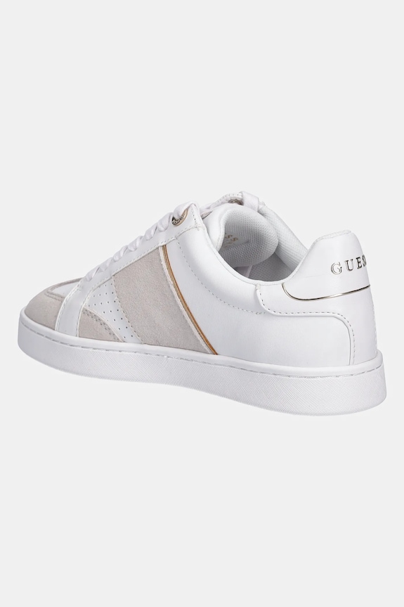 Obuwie Guess sneakersy JRONE4 FLJRO4.ELE12.WHIMU beżowy