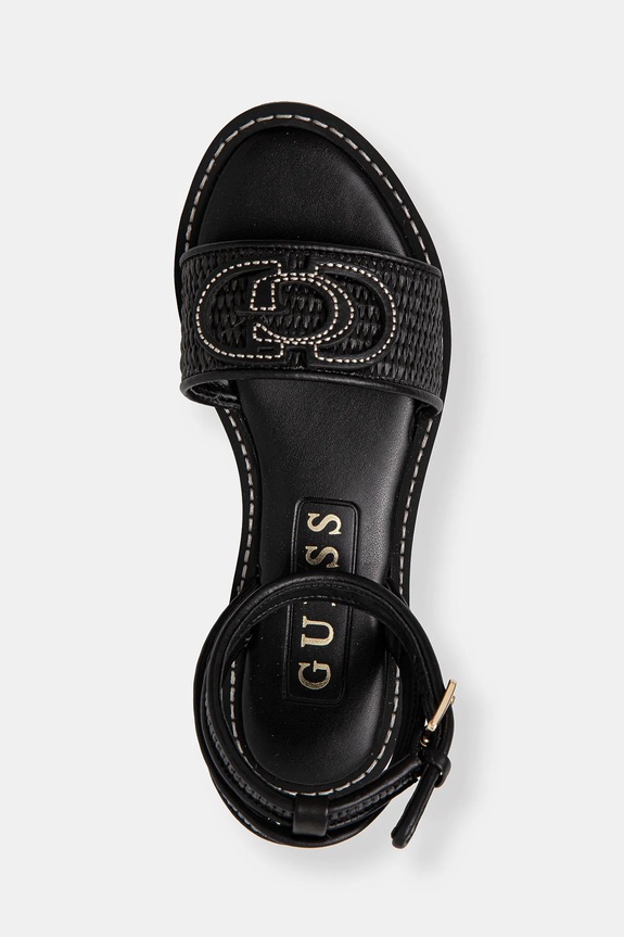 Sandále Guess SIYONA čierna FLJSIY.FAB03.BLACK