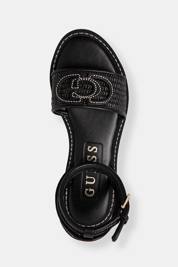 Sandále Guess SIYONA čierna FLJSIY.FAB03.BLACK