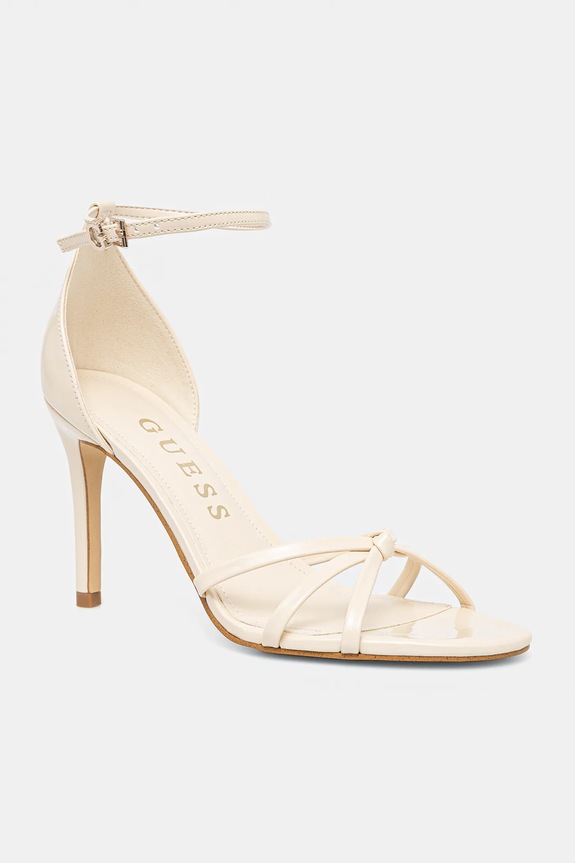 Štikle Guess SPRING štikla bež FLJSPR.PAF03.CREAM