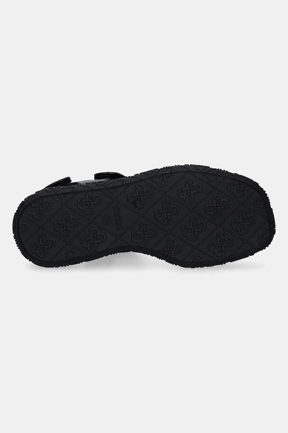 Sandali Guess LANARA FLJLAN.ELE03.BLACK črna