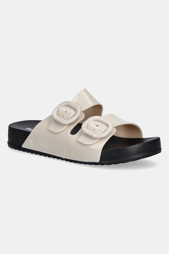 Šľapky Melissa MELISSA COZY SLIDE AD plochý béžová M.33913.BG167