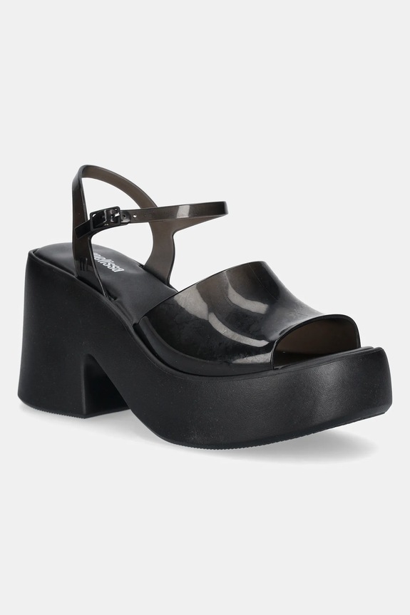 Sandale Melissa MELISSA LINA AD iznad 8 cm crna M.35929.BG594