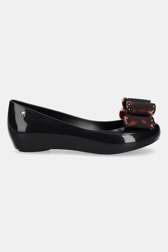 Baleríny Melissa MELISSA ULTRAGIRL CLASSIC BOW AD M.35965.BC917 čierna SS25