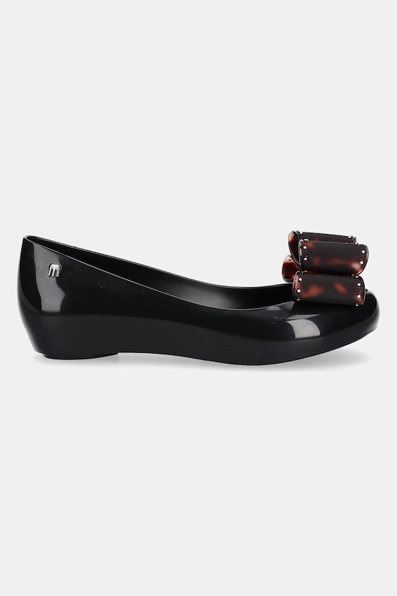 Baleríny Melissa MELISSA ULTRAGIRL CLASSIC BOW AD M.35965.BC917 čierna SS25