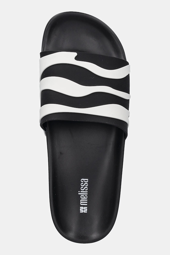 Šľapky Melissa MELISSA ANIMAL PRINT SLIDE AD čierna M.36097.BG889