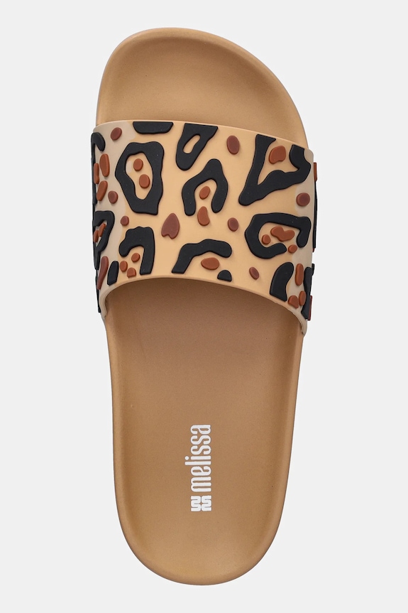 Melissa klapki MELISSA ANIMAL PRINT SLIDE AD brązowy M.36097.BG892