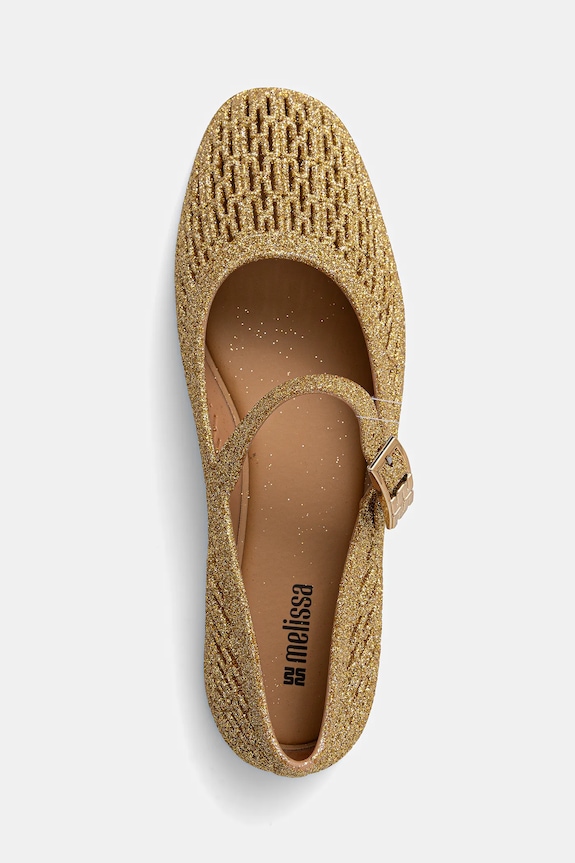 Melissa baleriny MELISSA HARPER AD GLITTER AD złoty M.37108.BJ802