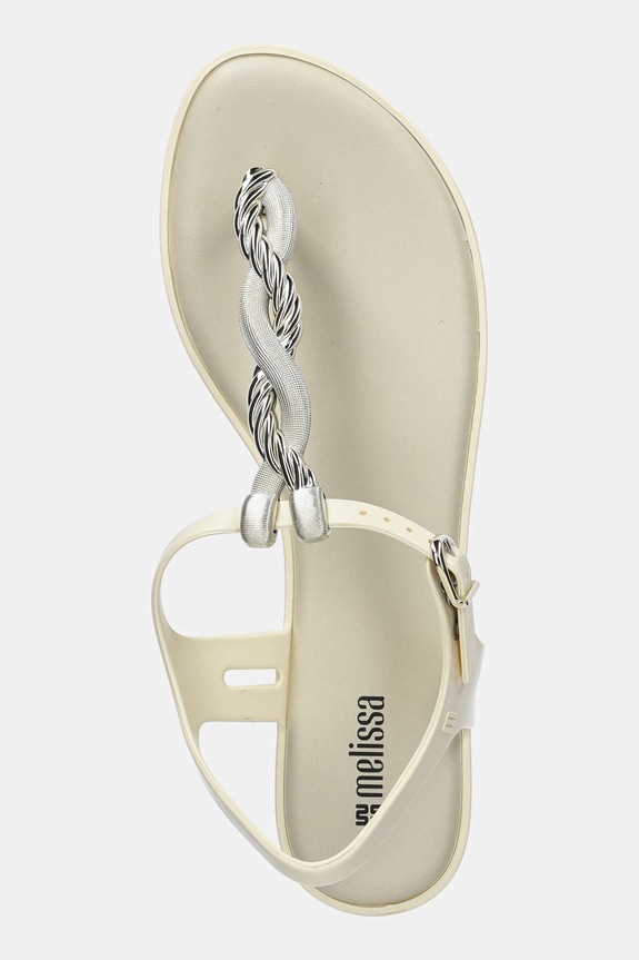 Melissa sandały MELISSA SOLAR TWIST AD beżowy M.36042.BF298