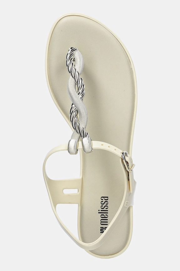 Melissa sandały MELISSA SOLAR TWIST AD beżowy M.36042.BF298