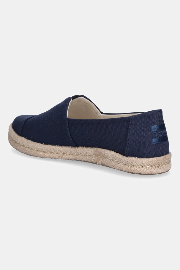 Obutev Espadrile Toms ALPARGATA ROPE 2.0 10020708 mornarsko modra