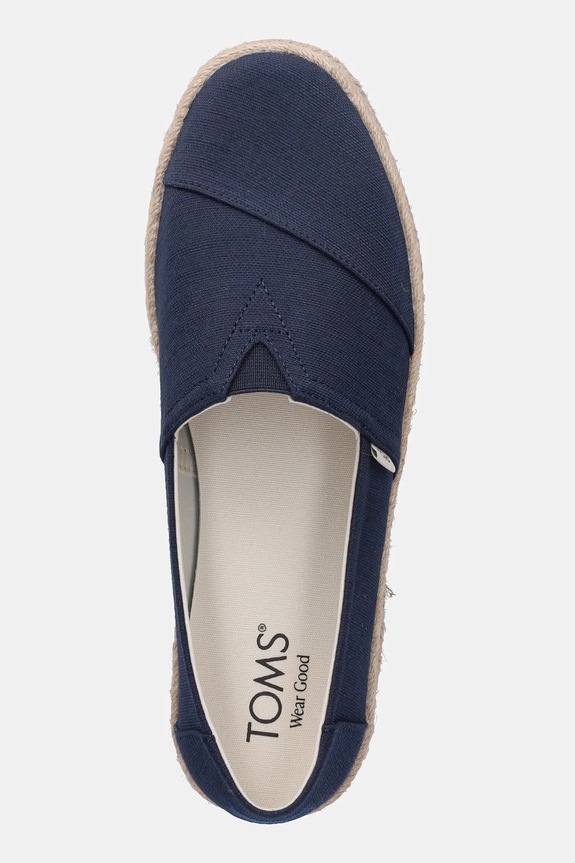 Espadrile Toms ALPARGATA ROPE 2.0 mornarsko modra 10020708