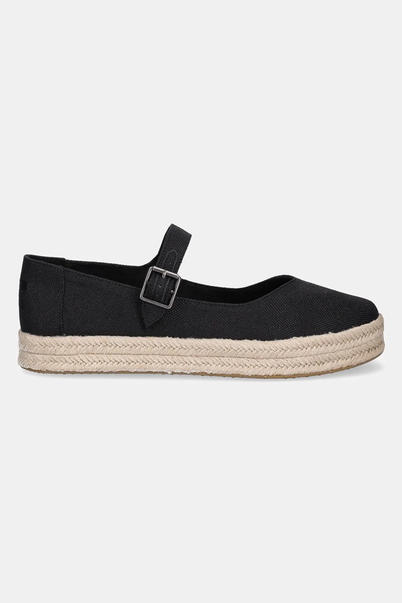 Toms espadryle HEAVY CANVAS 10021878 czarny SS26