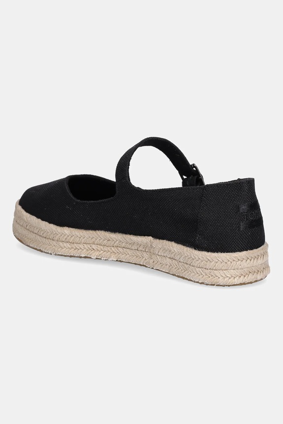 Obuwie Toms espadryle HEAVY CANVAS 10021878 czarny