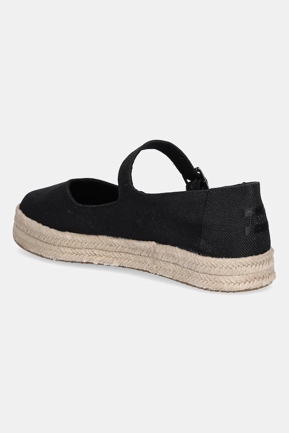 Obuwie Toms espadryle HEAVY CANVAS 10021878 czarny