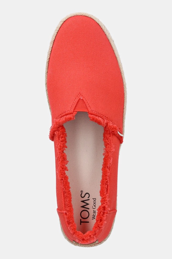 Εσπαντρίγιες Toms FLAME κόκκινο 10021919