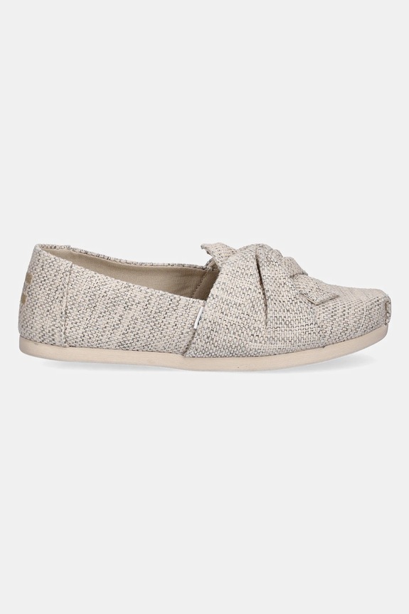 Toms espadryle FOG BEACHSIDE 10021936 beżowy SS25