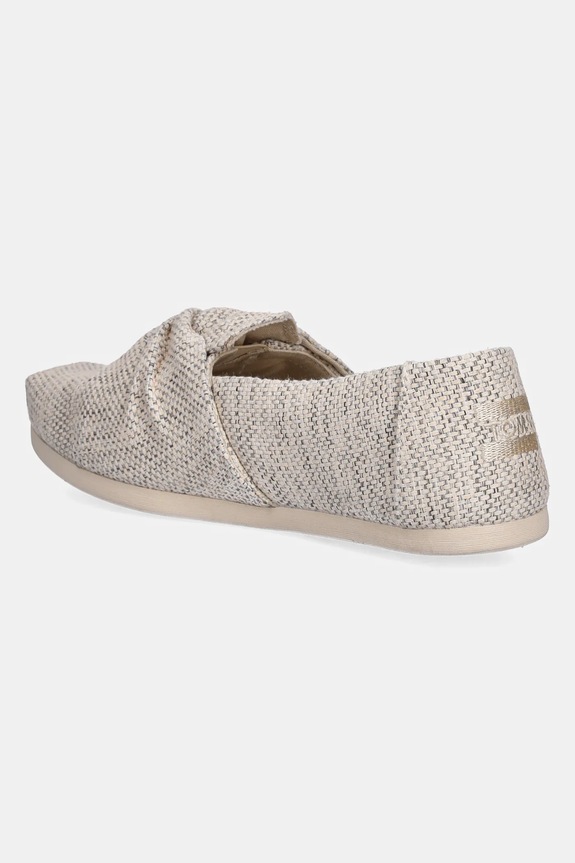 Obuwie Toms espadryle FOG BEACHSIDE 10021936 beżowy
