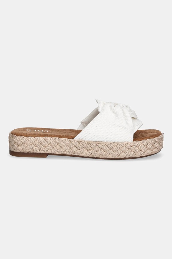 Toms klapki BEACHSIDE 10021972 biały SS26