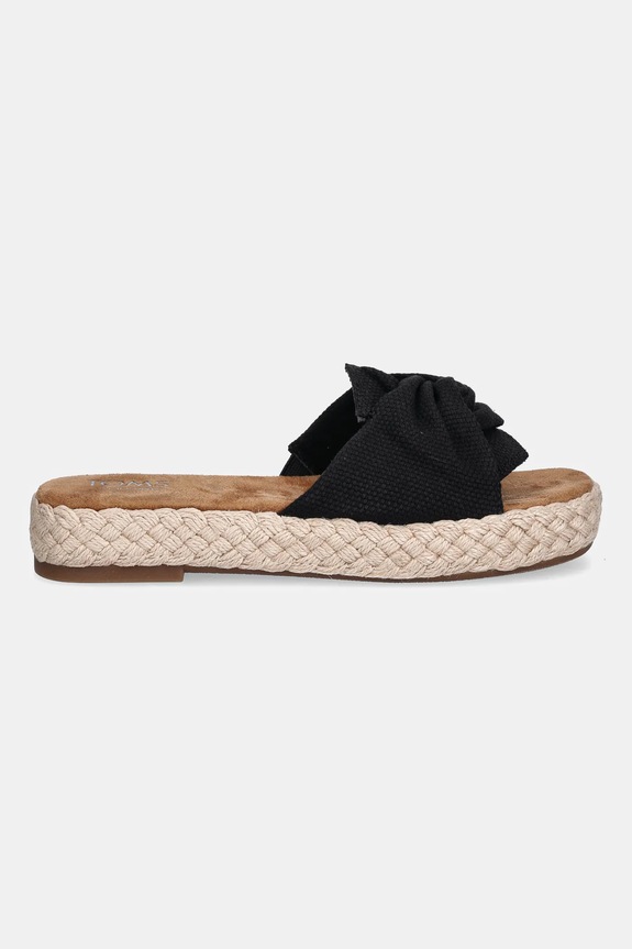 Toms klapki BEACHSIDE 10021978 czarny SS26