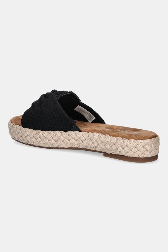 Obuwie Toms klapki BEACHSIDE 10021978 czarny