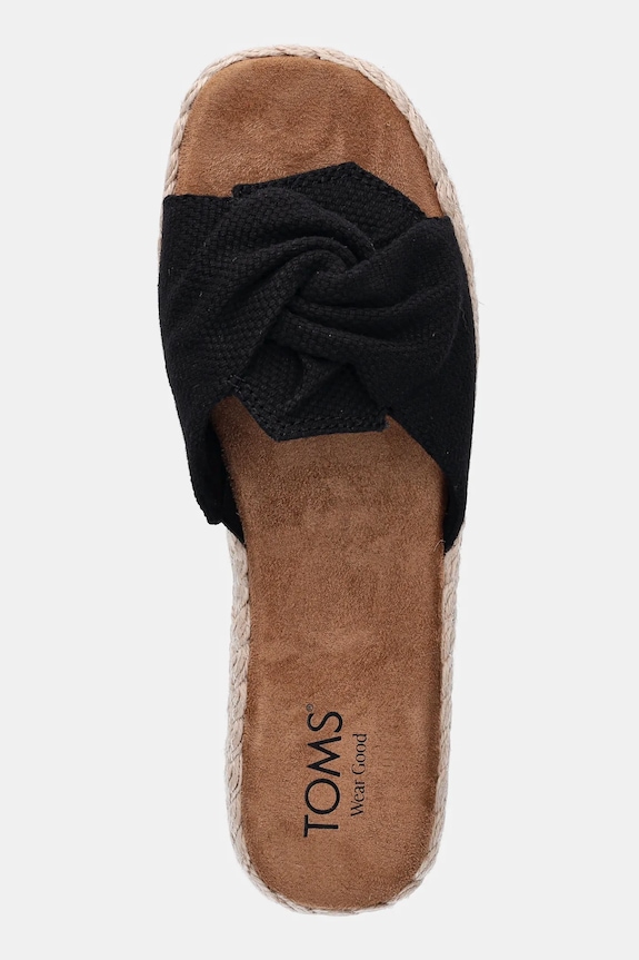 Toms klapki BEACHSIDE czarny 10021978