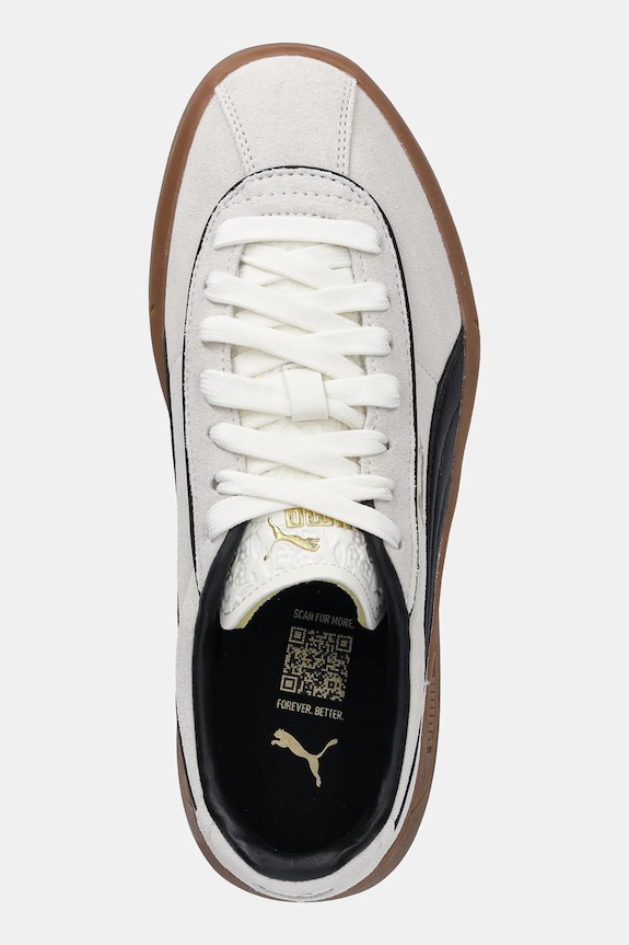Kožené sneakers boty Puma Puma Club Klassika SD béžová 400718